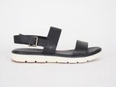Womens Timberland Bailey Park A1JH6 Jet Black Leather Slingback Sandals - London Top Style